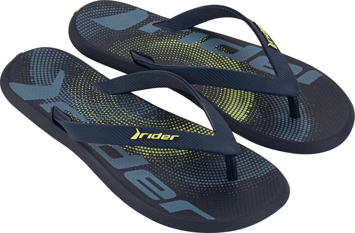 Rider R1 Graphics Slippers Heren - Blue - Maat 44