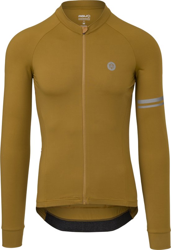 Maillot de cyclisme à manches longues pour homme - VTT - Noir - Manches longues - Cycle