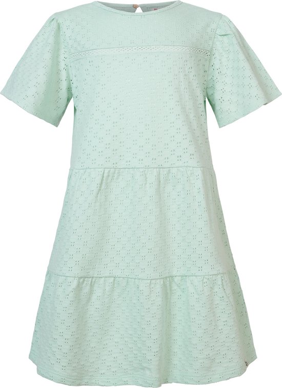 Noppies Girls Dress Easley Robe à manches courtes Filles - Surf Spray - Taille 122