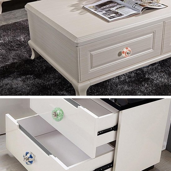 Dressoir Engels groen Haarlem 285cm - Kasten van de Koning