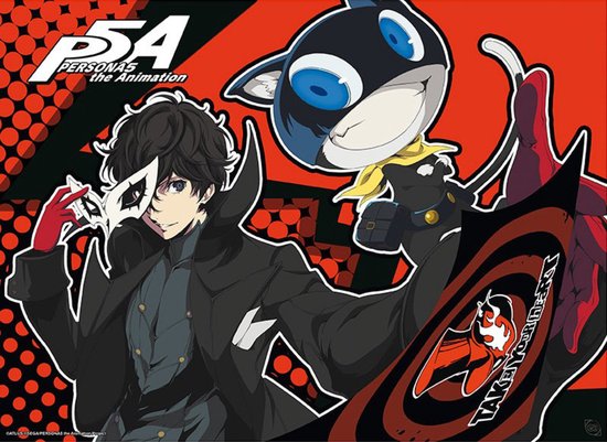 Poster Persona 5 Joker and Mona 52x38cm