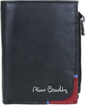 Pierre Cardin - [Mini Caledonia] - Luxe Leren portemonnee portefeuille voor mannen heren zwart RFID - Vaderdag Cadeau Geschenkidee Verjaardagscadeau voor hem - HandbagsUniverse