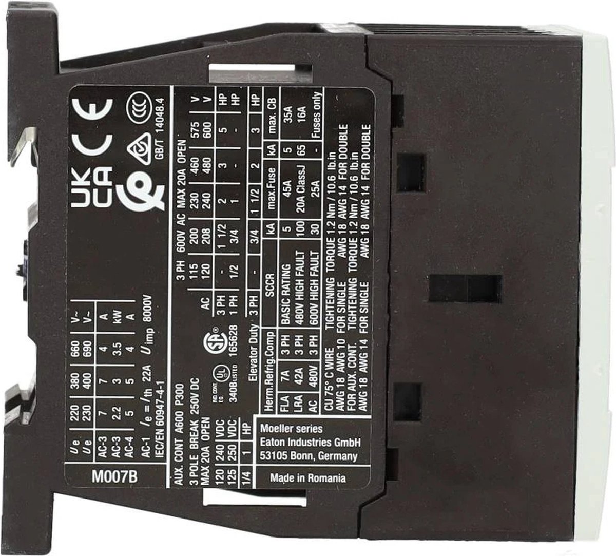 EATON INDUSTRIES DILM Magneetschakelaar