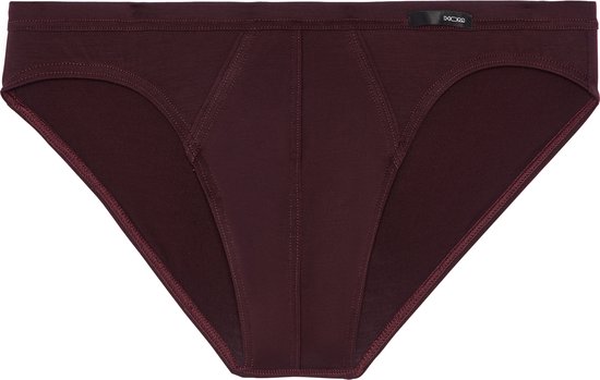 HOM Micro slip confort soft Tencel (pack de 1) - micro slip homme - bordeaux - Taille : XXL