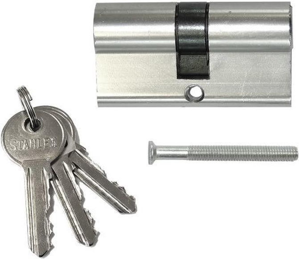 Cilinder deurslot inclusief 3 sleutels - Cilinderslot - Euro profiel cilinder slot