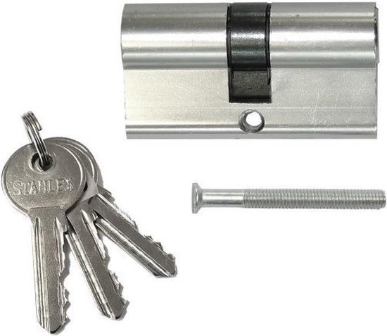 Cilinder deurslot inclusief 3 sleutels - Cilinderslot - Euro profiel cilinder | bol.com