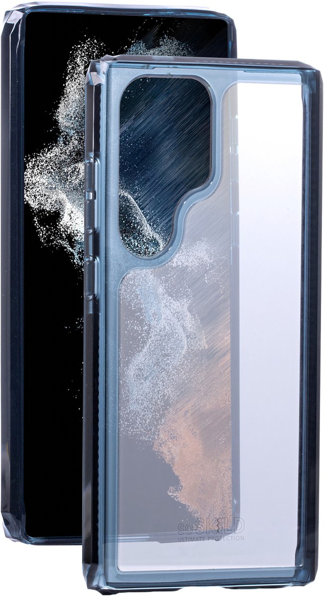 SoSkild Samsung Galaxy S24 Ultra Hoesje - Defend 2.0 Heavy Impact Case - Smokey Grey