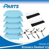 Ecovacs Deebot U3 Onderhoudsset van Plus.Parts® geschikt voor Ecovacs - 13 delig!