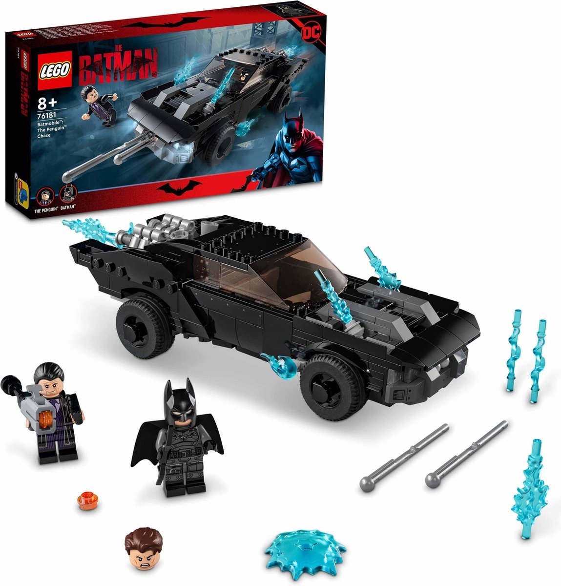 LEGO DC Batman Batmobile The Penguin Achtervolging 76181 bol