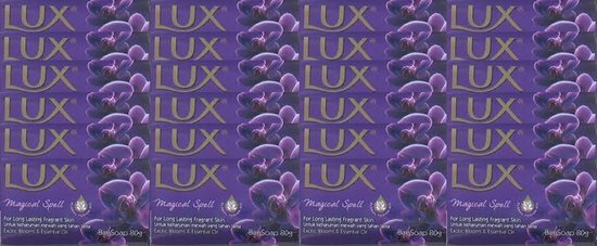 Lux Zeep Magic Spell (paars) 80 gr - Voordeelverpakking 24 stuks