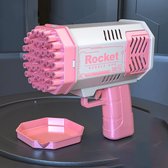 LED Bubble Bazooka - Original - bubble gun - bellenblaas machine - bellenblaas geweer - 1000 bubbles met LED lights - Roze