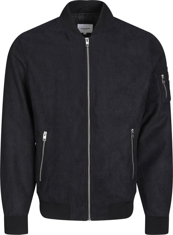 JACK&JONES JJEROCKY FAUX SUEDE BOMBER NOOS Heren Jas - Maat S