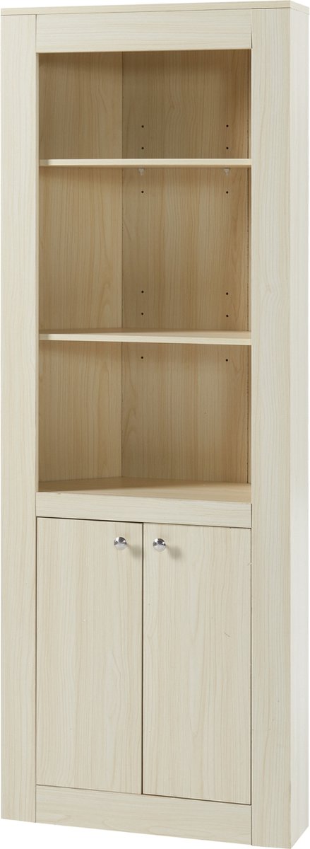 en.casa Boekenkast Eura 170x62x30 cm eikenkleurig
