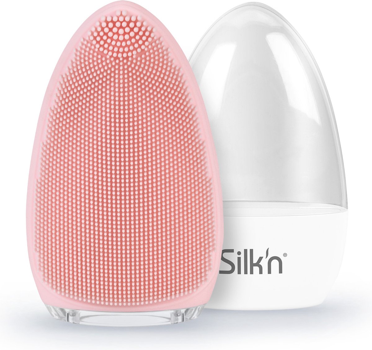Silk'n Elektrische Gezichtsreiniger - Bright - Gezichtsborstel - Diepe reiniging en massage van de huid - Roze