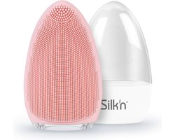 Silk'n Elektrische Gezichtsreiniger - Bright - Gezichtsborstel - Diepe reiniging en massage van de huid - Roze