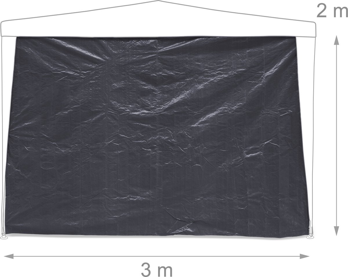 Partytent zijwand 2 stuks kopen