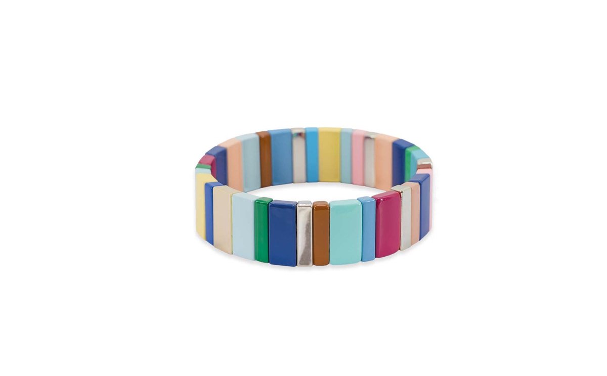 Sierraad Armband Antoine met Elastiek Ø 19 cm.