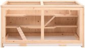 LAHA Cage pour hamster - Hamster - Cage pour cochons d'Inde - Cage pour rats - Cage pour Rongeurs - Cage pour hamsters - Maison pour hamsters - Maison pour cochons d'Inde - Cage pour cochons d'Inde - Bois - 104x52x54 cm