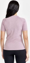 Craft Thermoshirt dames korte mouw - Core dry - XL - Roze.