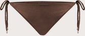 MKBM Triangle Bikinibroekje Brown - Maat: XS