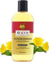 Teunisbloemolie 100ml | 100% Puur & Onbewerkt | Evening Primrose | Food-Grade Kwaliteit Teunisbloemolie voor huid, haar en lichaam