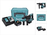 Makita DHR 243 RG1J Perceuse-visseuse sans fil 18 V 2,0 J SDS plus sans balais + 1 batterie 6,0 Ah + chargeur + Makpac