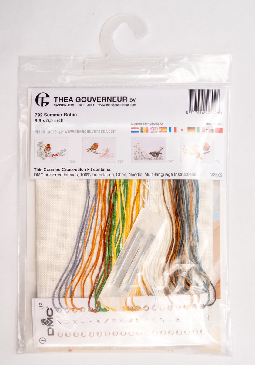 Kit De Broderie 10-en-1 Pour Enfants - Point De Croix Débutants Avec 10 Toiles, Fils