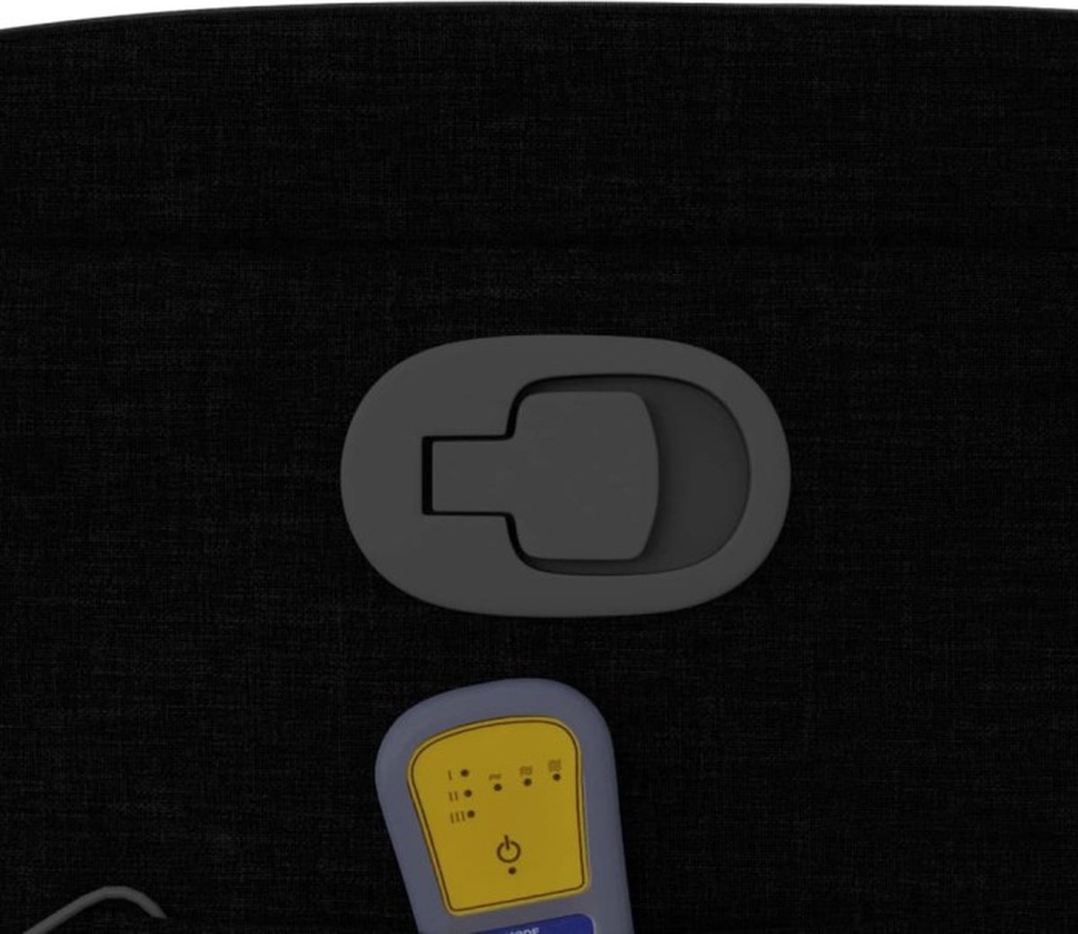 Afbeelding 3 van vidaXL Sta-op-massagestoel Verstelbaar Zwart