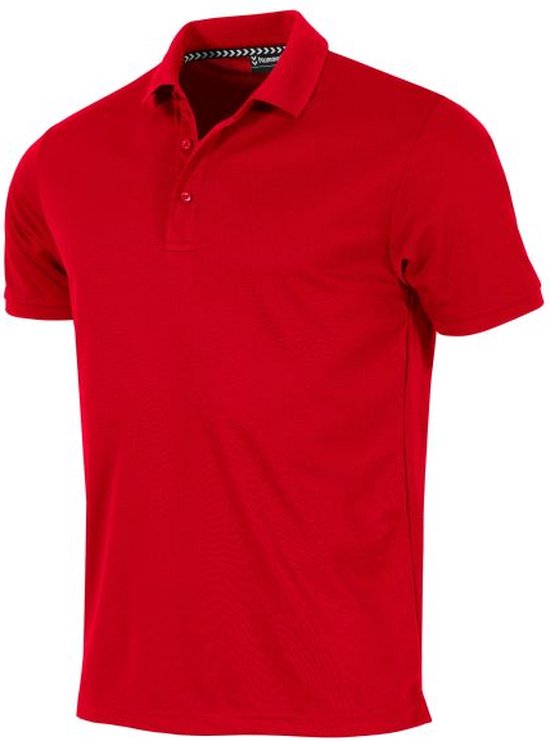 Hummel Ground Polo Hommes - Rouge | Taille : XL