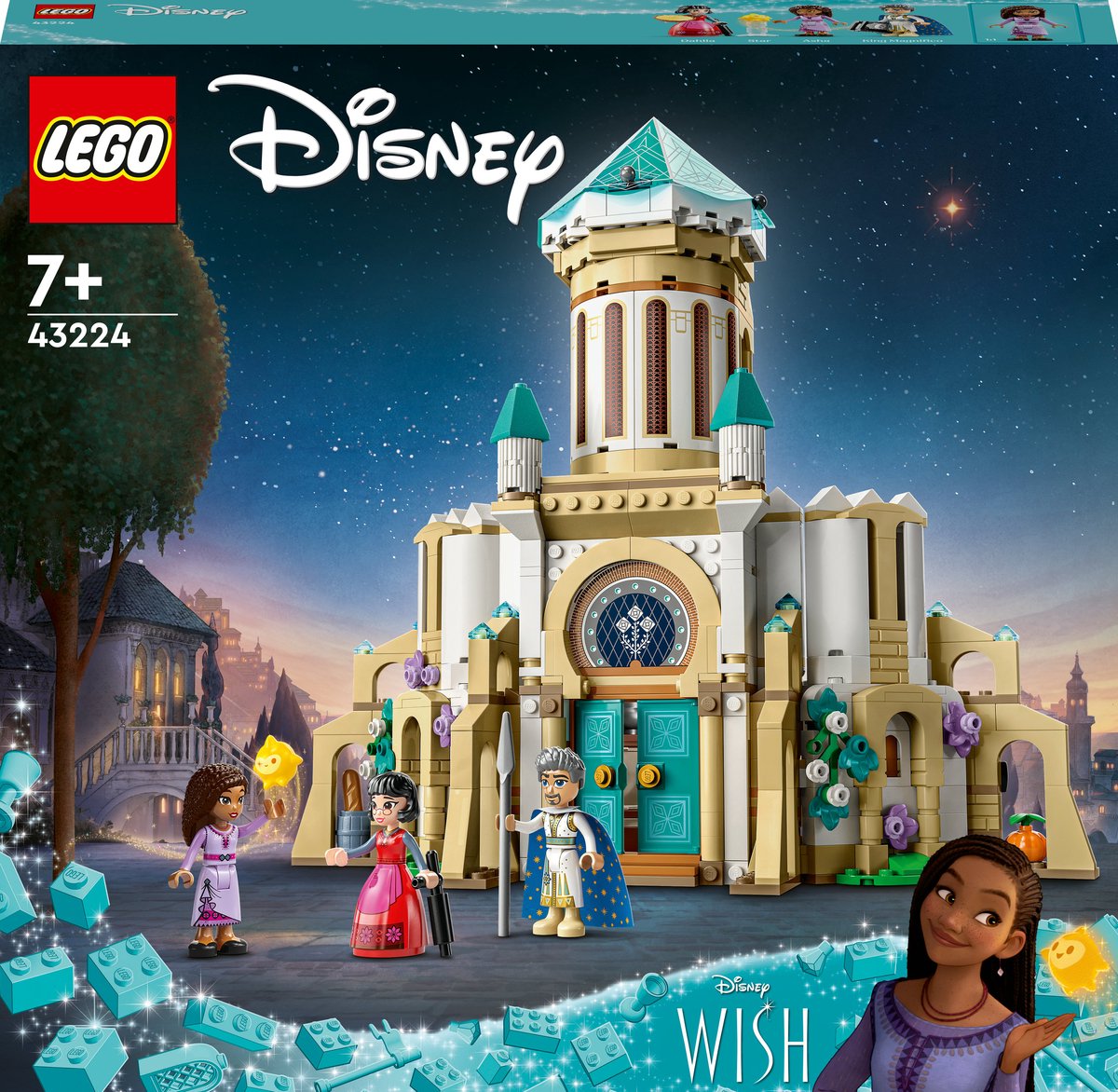 LEGO Disney - Kasteel van koning Magnifico constructiespeelgoed 43224