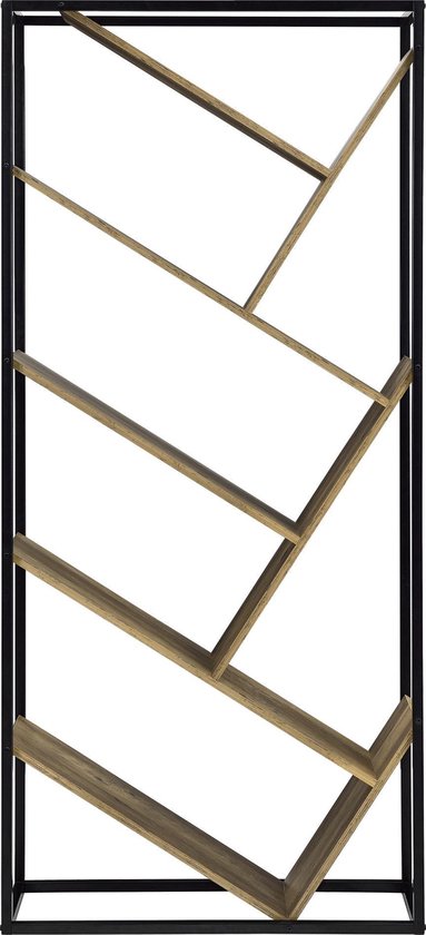 bol.com | Design boekenkast schap 3kg per planken 180x80x30 cm hout