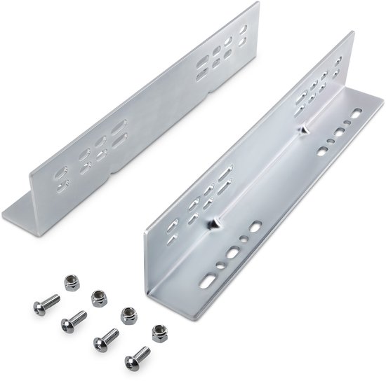 JUNKER 1 paire de supports de montage KW1-250-H76-L559 longueur 559 mm (22") pour montage au sol et sur plateforme des coulisses de chargement entièrement extractibles pour charges lourdes KV1-250-H76