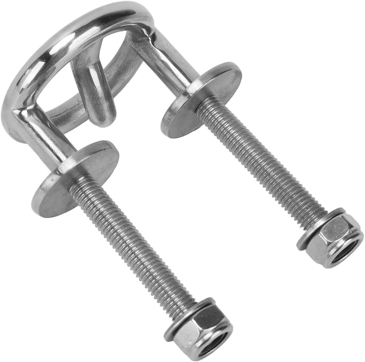 Allecto Plus - Bootooghaak voor waterski - RVS - Marine Spiegelmontage - M10 Draad - Duurzaam - Draagbaar - Buiten - Watersport Accessoires