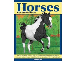 Horses Coloring Book