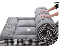 RFWR® Opvouwbaar Futon Matras - Dikke Tatami Vloermat voor Slaapkamer, Woonkamer en Tent