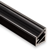GAH.ALBERTS Hoekprofiel zelfklevend 20x20x1,5 mm kunststof RVS-look, 100 cm kopen