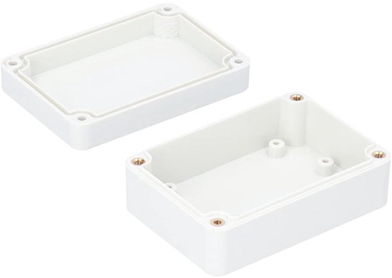 IP65 waterdichte aansluitdoos elektrische behuizing kunststof bedrading aansluitdoos buiten doe-het-zelf behuizing met accessoires (200 x 120 x 75 mm
