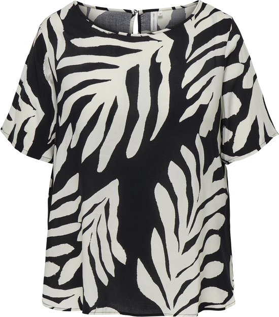 ONLY CARMAKOMA - CARNOVA LIFE SS TOP - Dames - Blouses