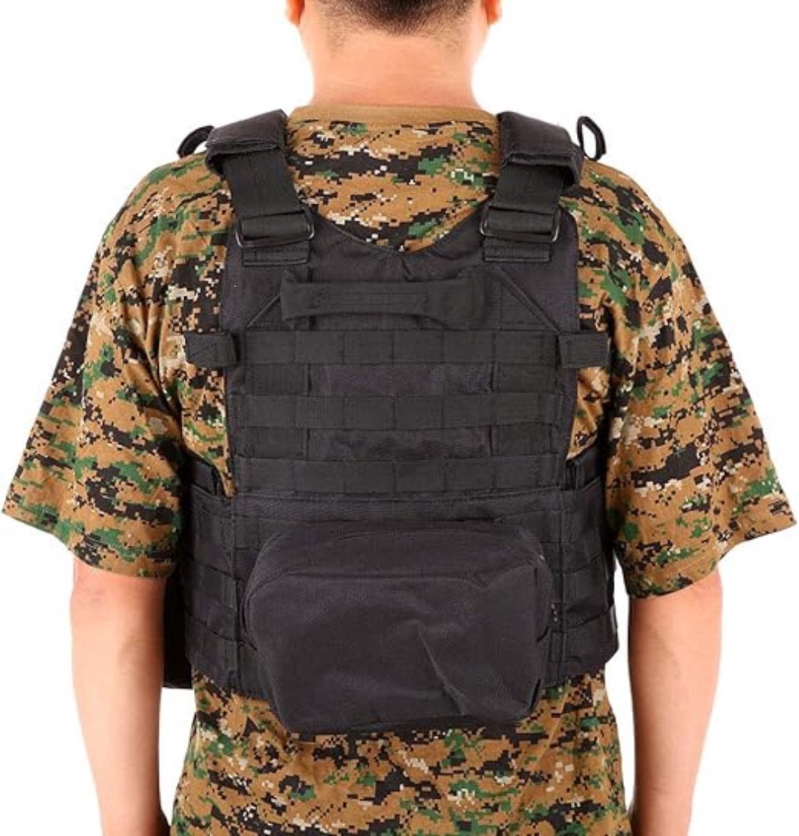 Thuys – Tactical Vest – Tactical Belt – Beschermvest – 45 x 34 x 9cm Zwart