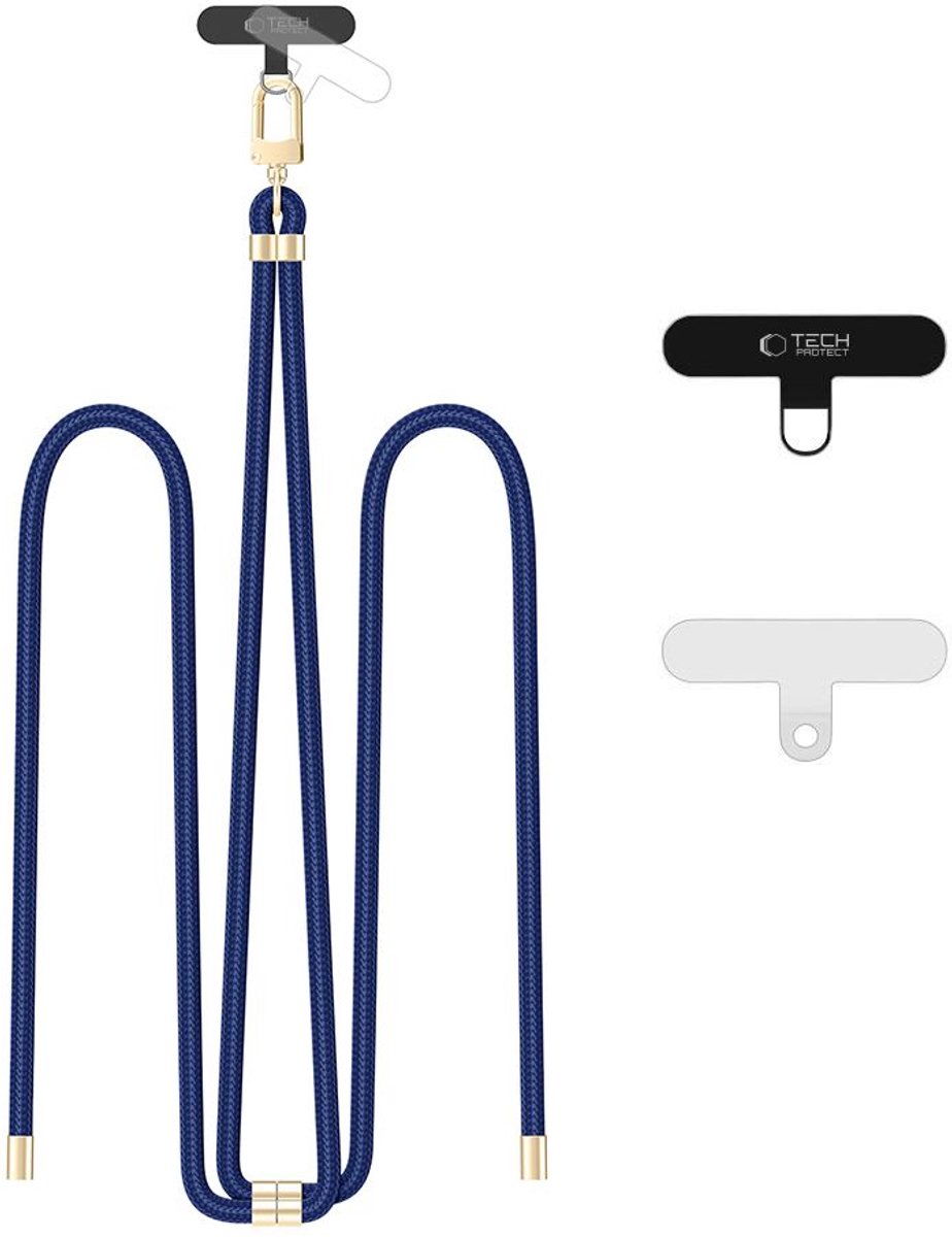 Tech-Protect C7S Touw Crossbodyband Voor Telefoons Universele Schouderband