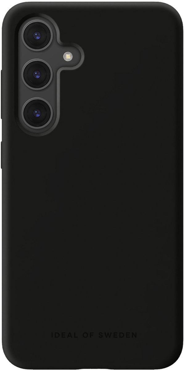 iDeal of Sweden Silicone Case voor de Samsung Galaxy S24 - Black