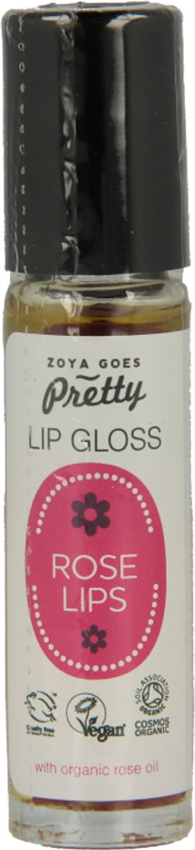 Zoya Goes Pretty Lip gloss rose lips 10 Milliliter