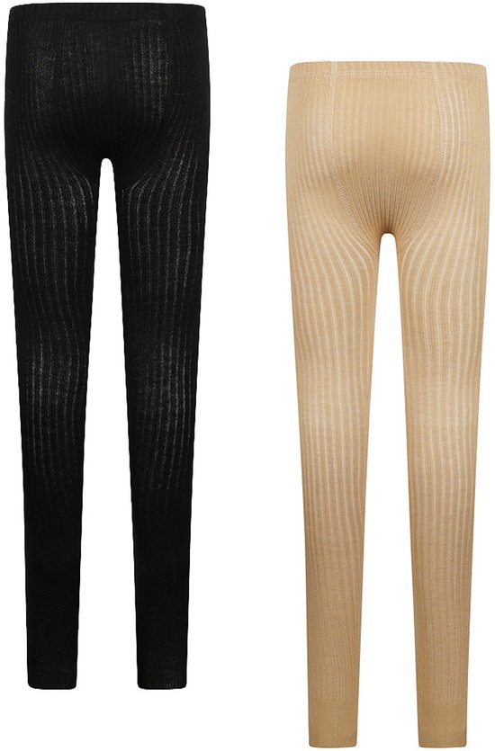 Lot de 2 leggings Koko Noko Filles - Sable