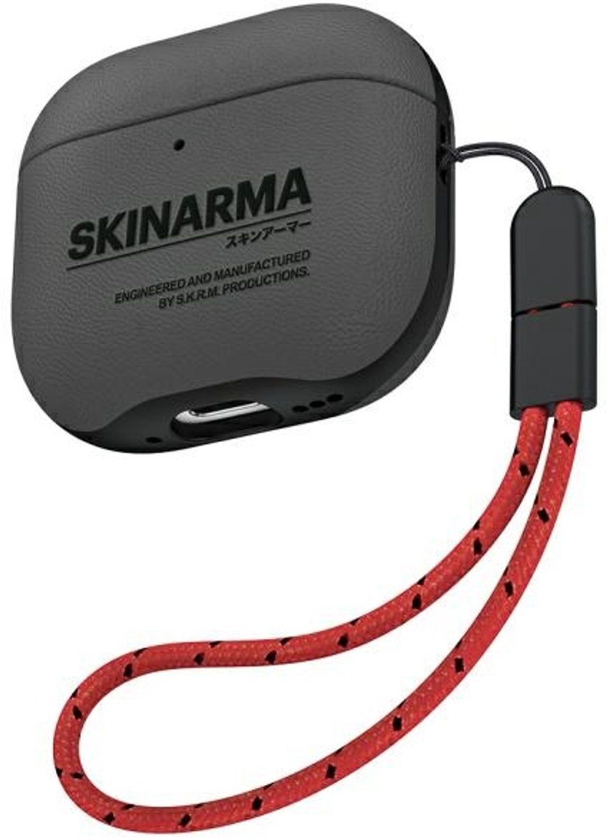 Skinarma Spunk Case Voor Airpods 4 Case Tinengroen Beschermende Plastic