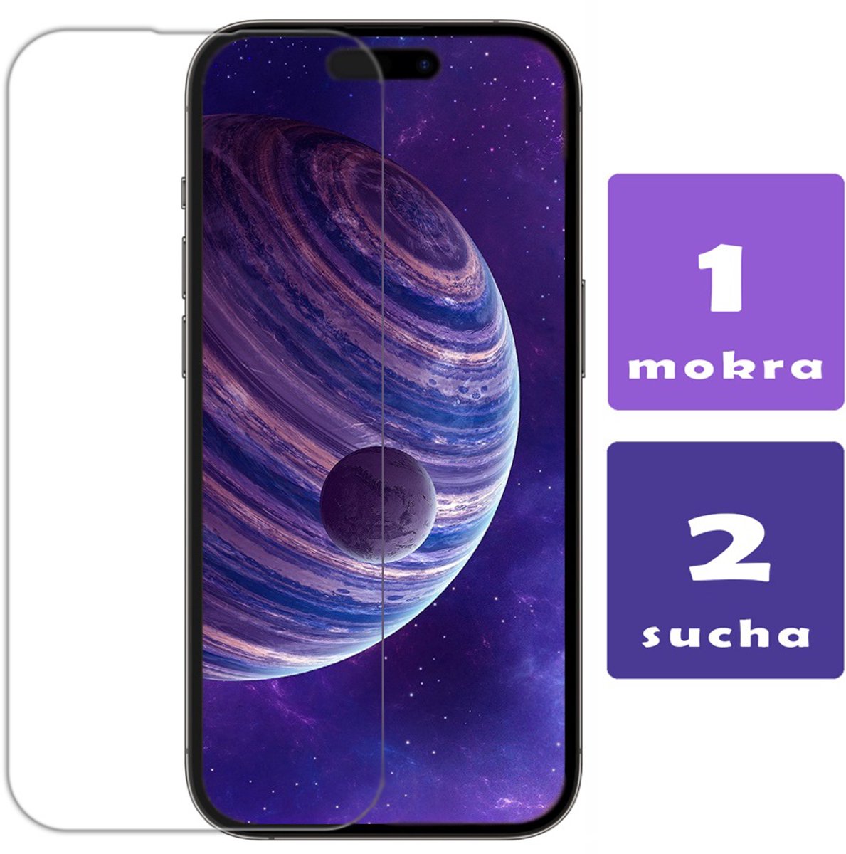 Aangemaakt Glas, Voor Telefoon, Reisschild, 9H, Voor Iphone 14 Pro, Co2
