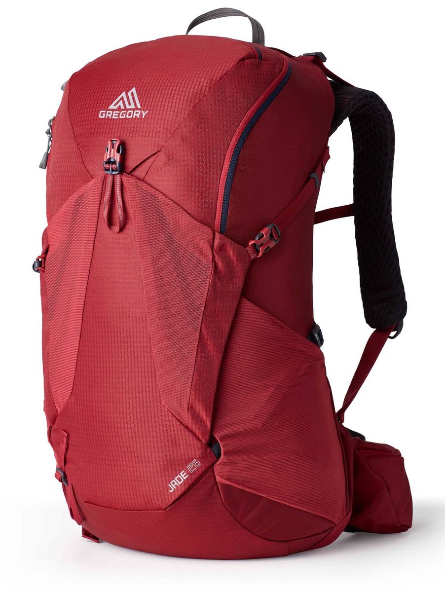 GREGORY wandelrugzak rugzak Jade 28 RC Backpack Ruby Red donkerrood