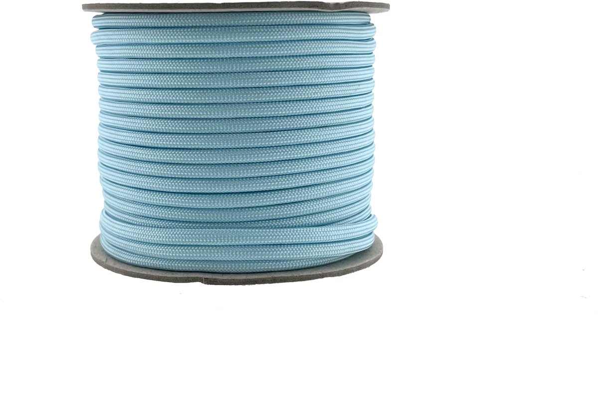 Paracord 550 type III Pastel Blauw-30 mtr