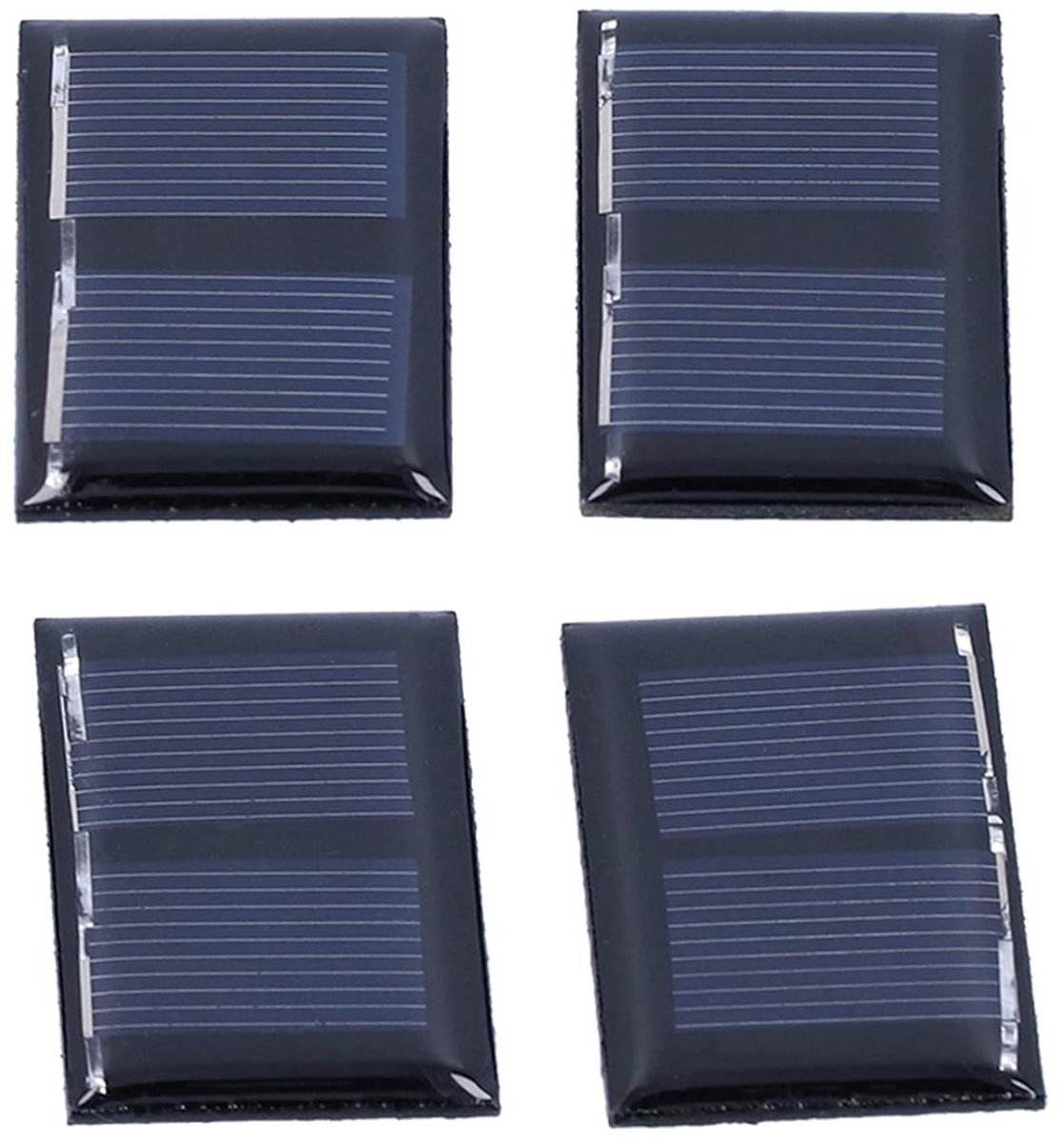 DIY Zonnepaneel Mini Solar Opladen Module Board 4 Stuks - 45x25mm - Polysilicium - Voor Onderzoeksprojecten en Home Verlichting
