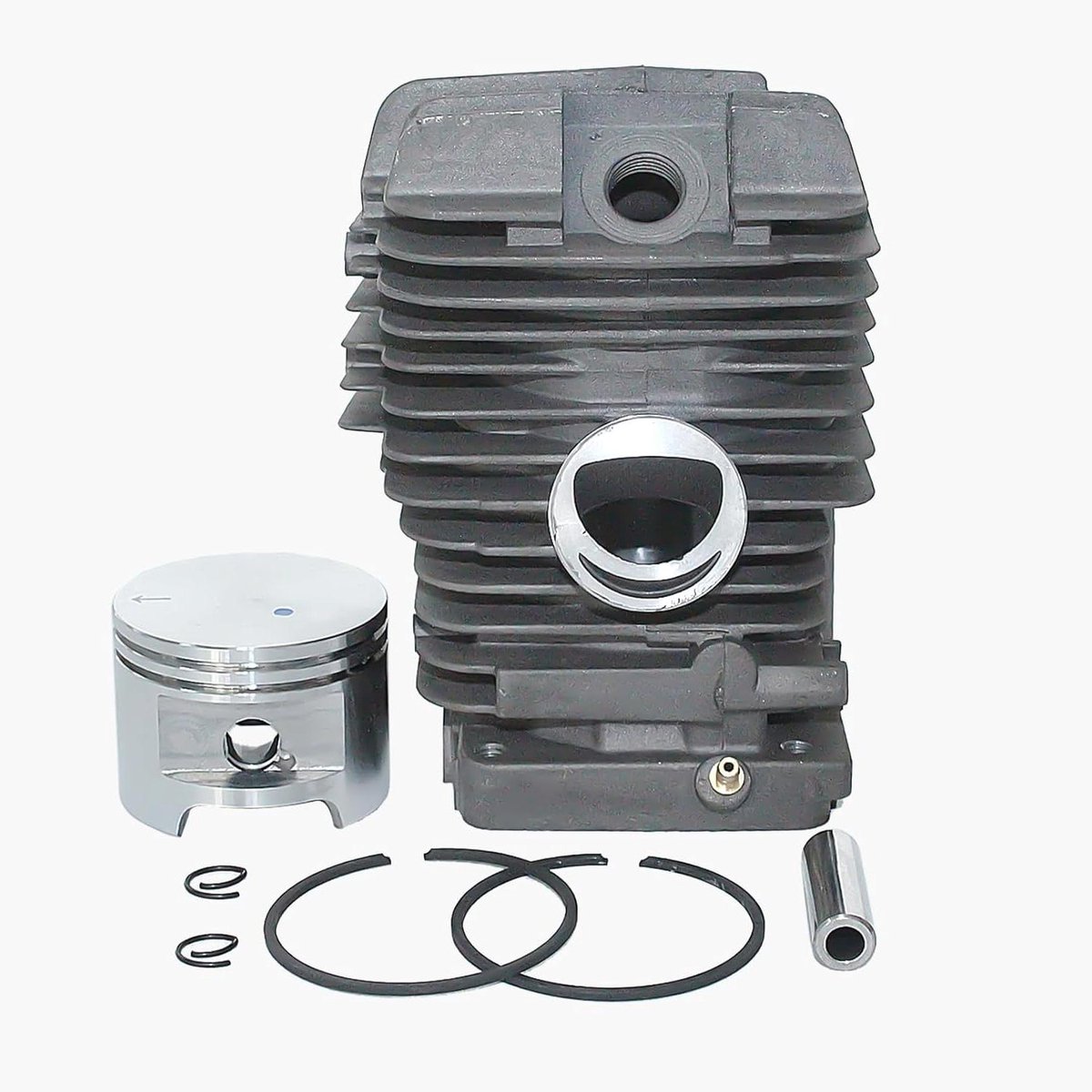 Cilinder- en zuigerkit 49 mm voor Stihl kettingzagen MS390 039 MS310 MS290 - OEM vervanging 1127 020 1216 met pin/ring/borgset