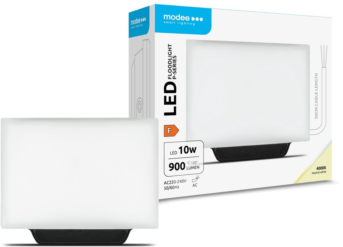 Modee Lighting - LED Schijnwerper V3 - 10W 900lm - 4000K 840 - IP65
